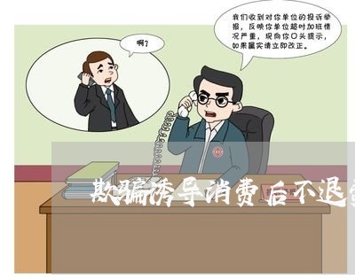 欺骗诱导消费后不退费/2023041405272