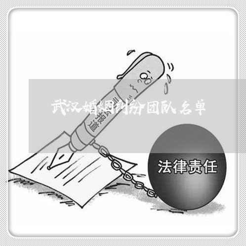 武汉婚姻纠纷团队名单/2023112505937