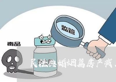 民法典婚姻篇房产减名/2023112391492