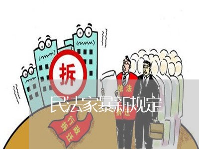 民法家暴新规定/2023121692948