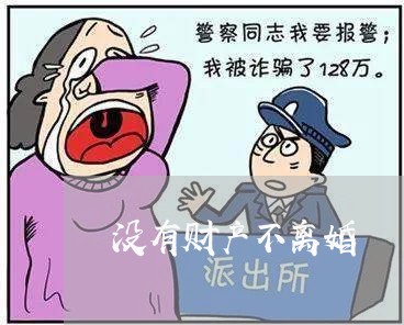 没有财产不离婚/2023090676960