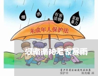 河南南阳老家暴雨/2023101151625