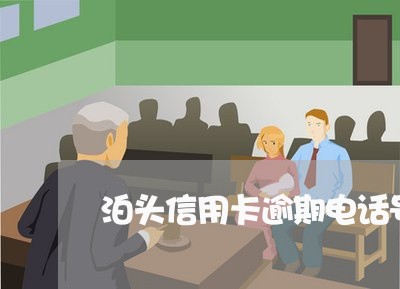 泊头信用卡逾期电话号码/2023080127250