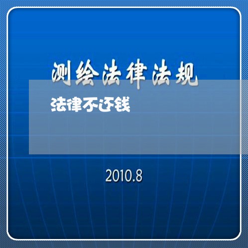 法律不还钱/2023121614026