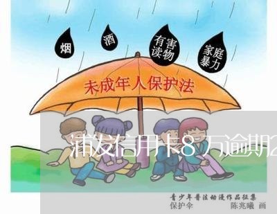 浦发信用卡8万逾期2个月/2023081230303