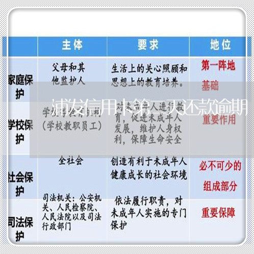 浦发信用卡第二天还款逾期/2023052882737