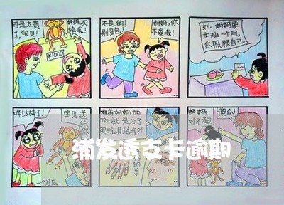 浦发透支卡逾期/2023081242616