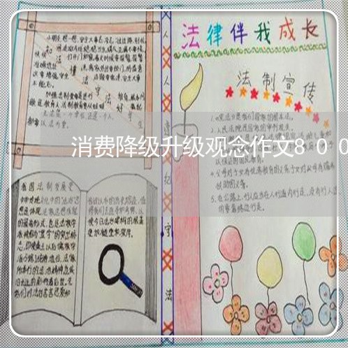 消费降级升级观念作文800字/2023031415162