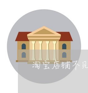 淘宝店铺不见了怎么维权/2023062452714