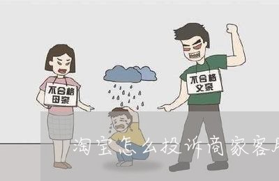 淘宝怎么投诉商家客服电话/2023030325160