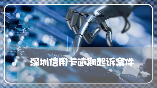 深圳信用卡逾期起诉案件/2023070762717