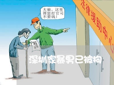 深圳家暴男已被拘/2023101036270