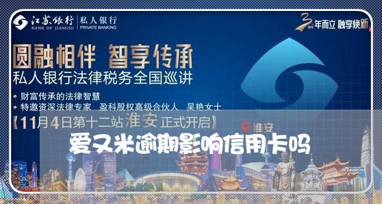 爱又米逾期影响信用卡吗/2023121706046