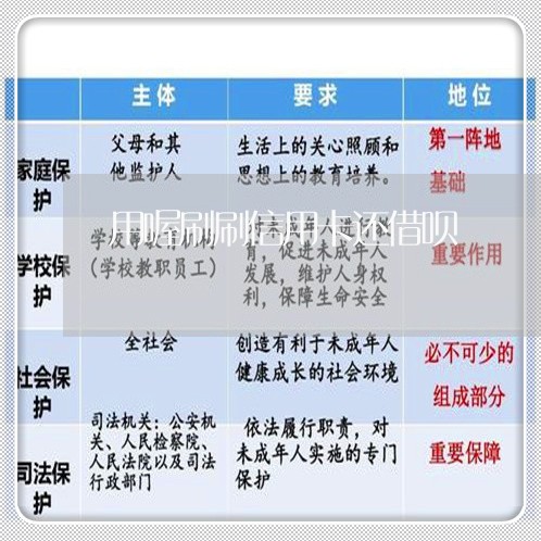 用喔刷刷信用卡还借呗/2023102743603