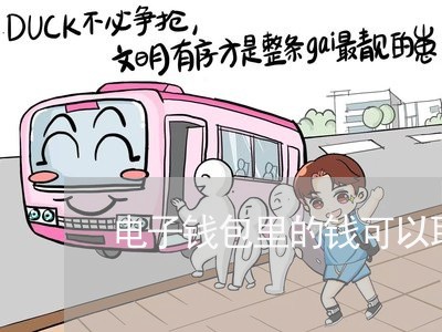 电子钱包里的钱可以取出来吗/2023061316190