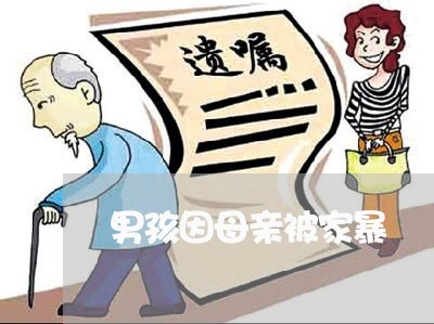 男孩因母亲被家暴/2023101397249