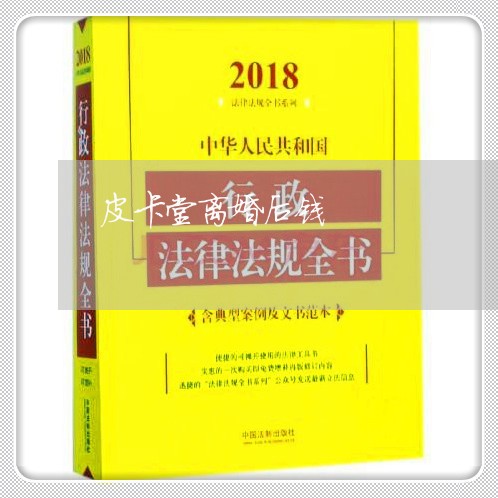 皮卡堂离婚后钱/2023121508169