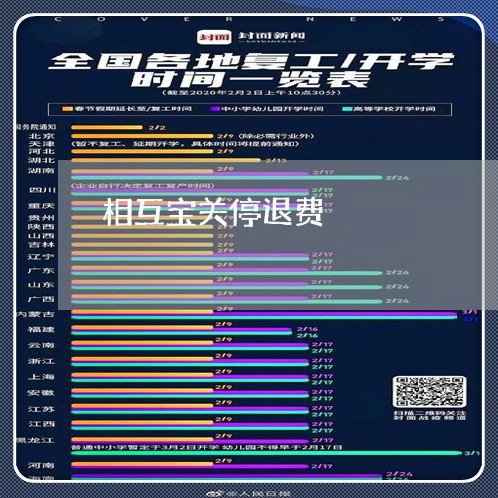 相互宝关停退费/2023041960617