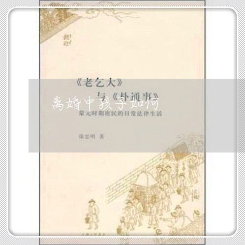 离婚中孩子如何/2023121605167