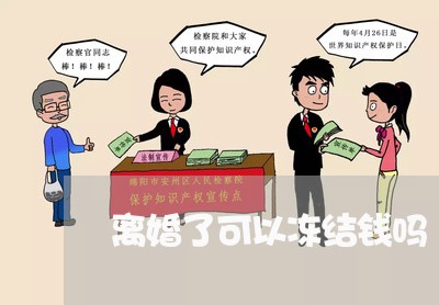 离婚了可以冻结钱吗/2023110464926