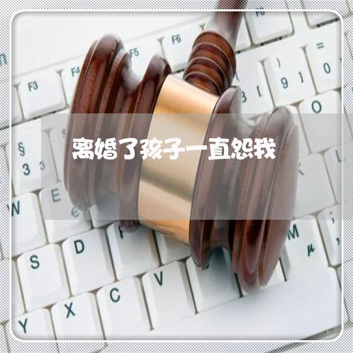 离婚了孩子一直怨我/2023110496036