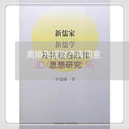 离婚先提财产再同意/2023110316150