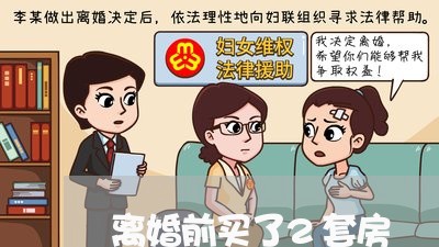 离婚前买了2套房/2023100695948