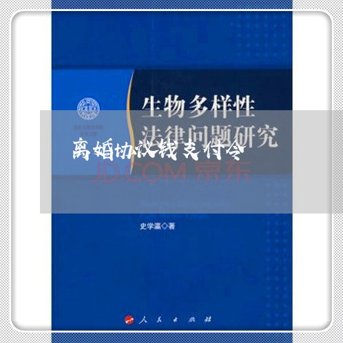 离婚协议钱支付令/2023092427363