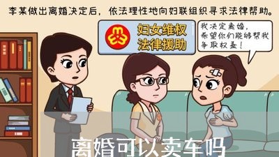 离婚可以卖车吗/2023121519358