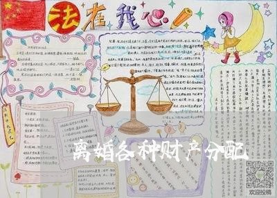 离婚各种财产分配/2023093005815