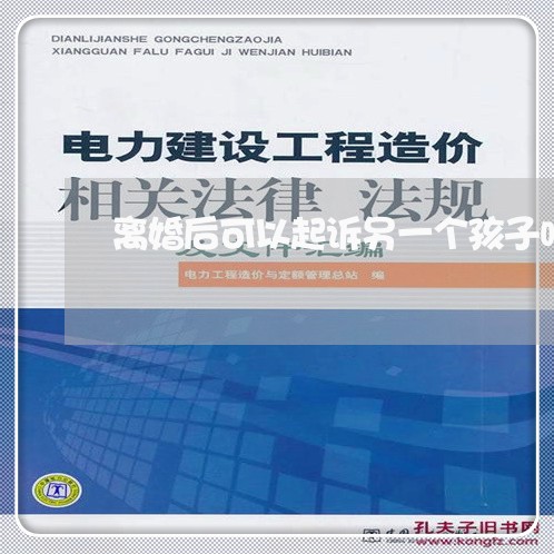 离婚后可以起诉另一个孩子吗/2023111738160