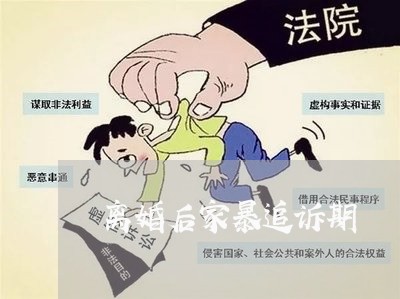 离婚后家暴追诉期/2023092385949