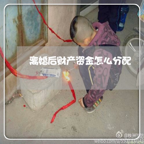 离婚后财产资金怎么分配/2023111763503