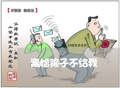 离婚孩子不给我/2023121528168