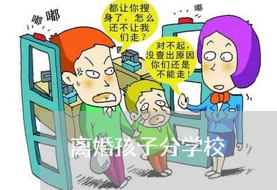 离婚孩子分学校/2023121767260