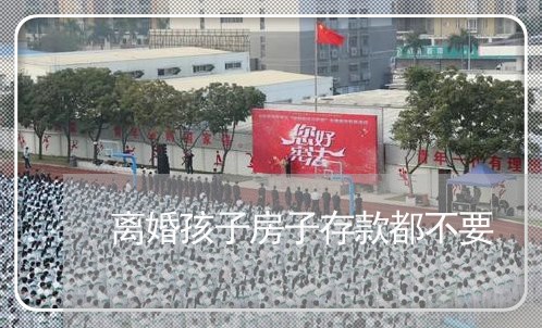 离婚孩子房子存款都不要/2023111640382