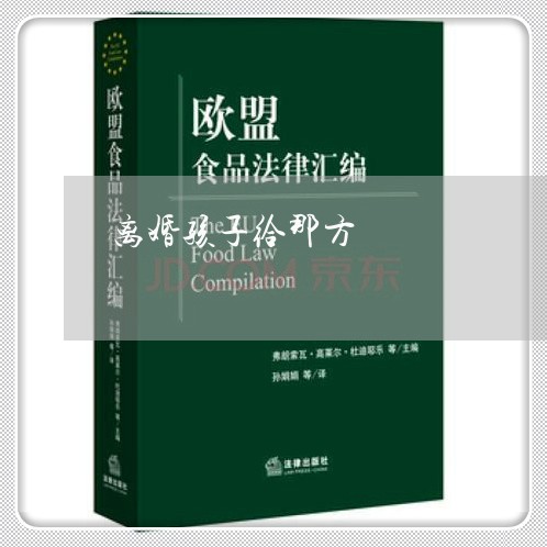 离婚孩子给那方/2023121539292