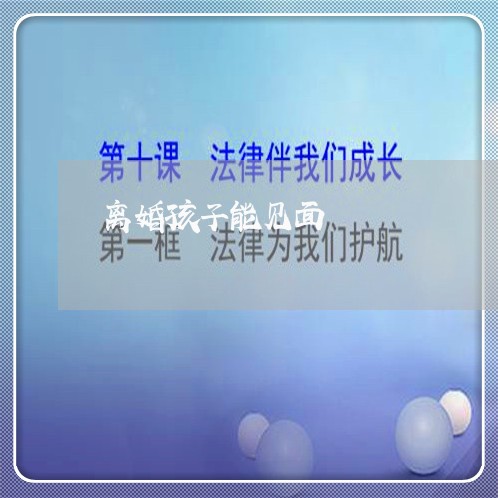 离婚孩子能见面/2023121616045