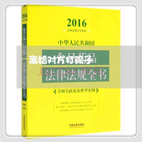 离婚对方打孩子/2023121702846