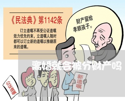 离婚就会被分财产吗/2023111663038