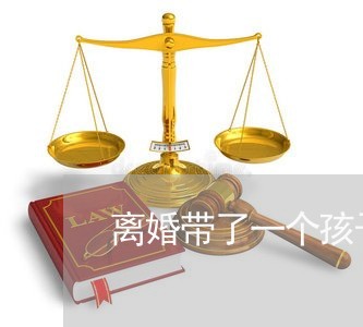 离婚带了一个孩子再婚/2023111611483