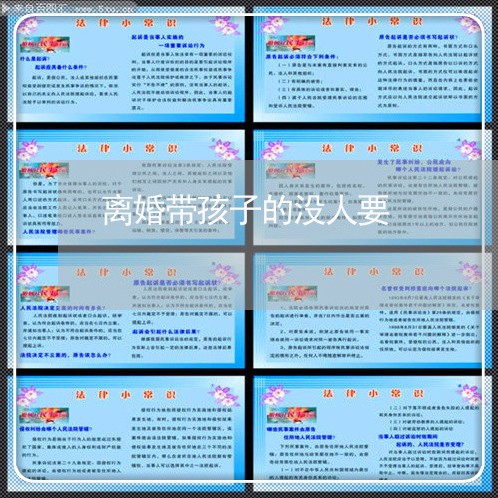 离婚带孩子的没人要/2023111660403