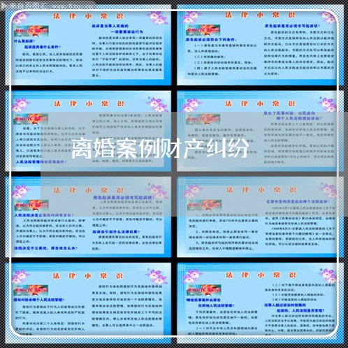 离婚案例财产纠纷/2023100106018