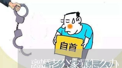 离婚老公家暴怎么办/2023110311149