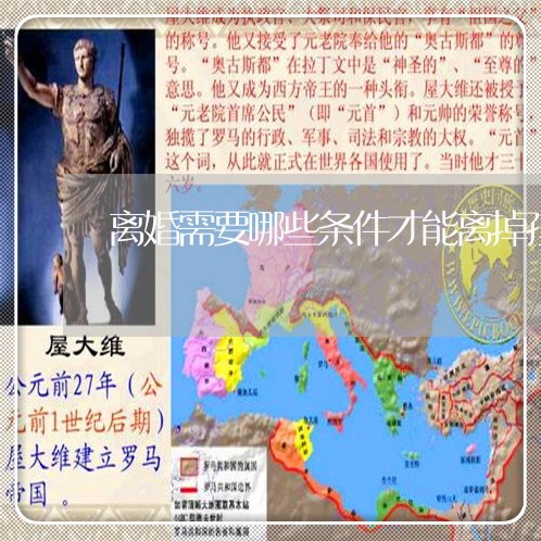 离婚需要哪些条件才能离掉孩子/2023111518067