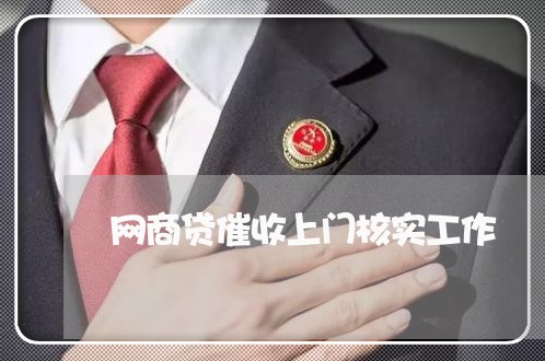 网商贷催收上门核实工作/2023102449683