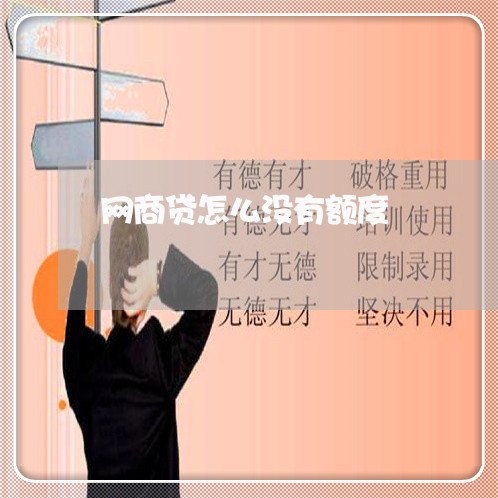 网商贷怎么没有额度/2023062049494