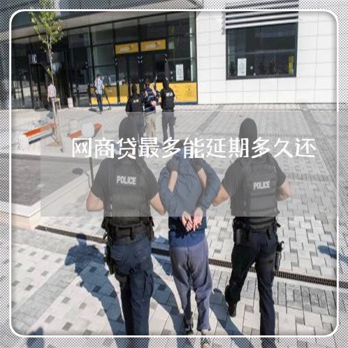 网商贷最多能延期多久还/2023111636168