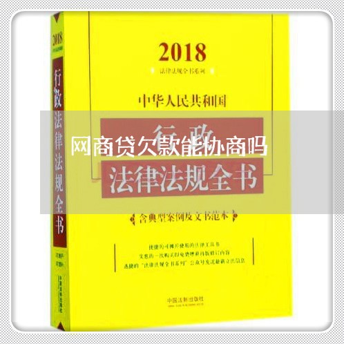 网商贷欠款能协商吗/2023102529480