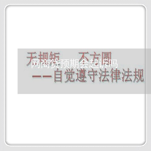 网商贷预期会起诉吗/2023110317059